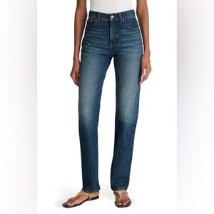 NWT Madewell Classic Straight Blue Jeans Sz 25
